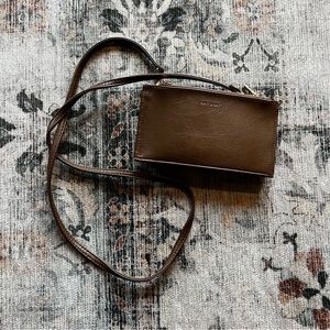 Brown Leather Matt & Nat Bag